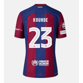 Barcelona Jules Kounde #23 Hemmakläder 2023-24 Kortärmad